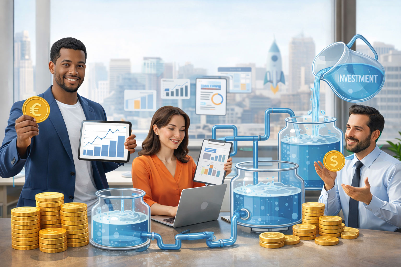 Liquidität im Unternehmen – Sicherheit und Wachstum Hand in Hand